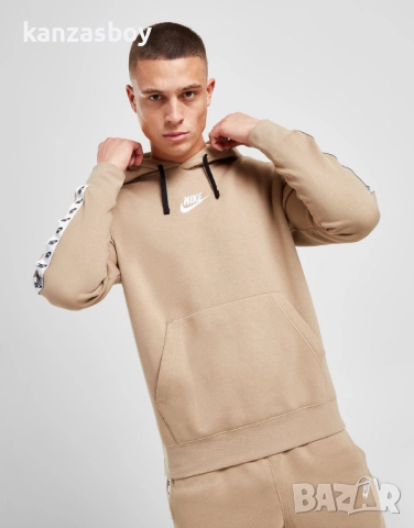 NIKE M NK CLUB FLC GX HD - страхотно мъжко горнище ХС, снимка 3 - Спортни дрехи, екипи - 52929500