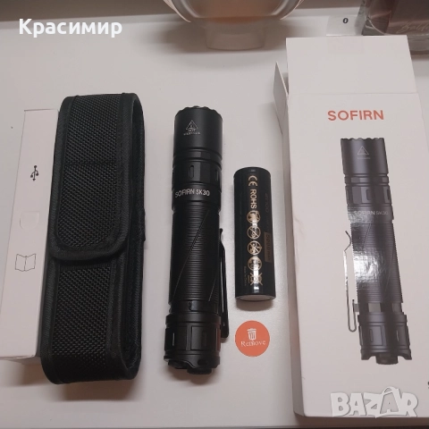 Тактическо фенерче Sofirn SK30, снимка 7 - Оборудване и аксесоари за оръжия - 52911285
