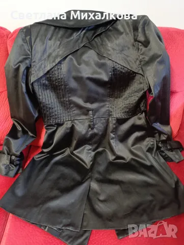 Продавам луксозен дамски тренчкот, снимка 4 - Якета - 49387347