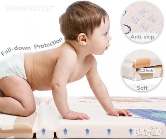 Постелка за игра / плеймат от пяна с две лица от пяна XF0310301X, снимка 5 - Други - 36337792