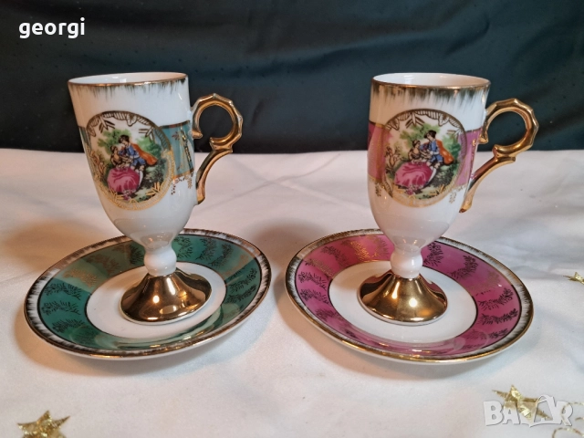 два двойни френски порцеланови сета Versailles 