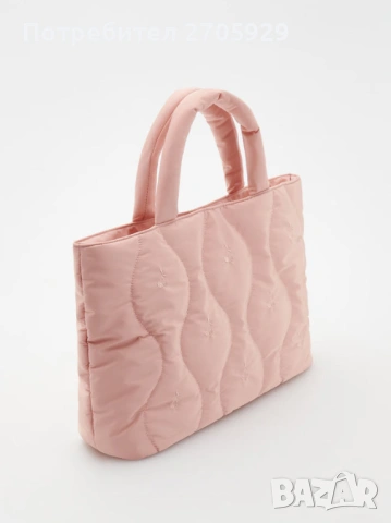 Reserved капитонирана голяма чанта, снимка 2 - Чанти - 53191534