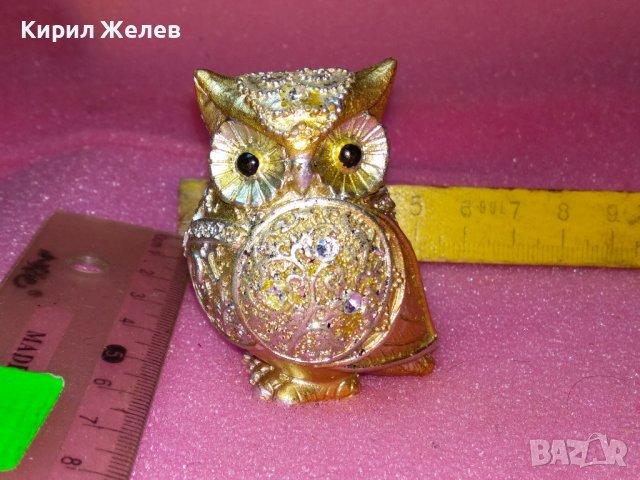 МАЛКА ЗЛАТИСТА ФИГУРКА на БУХАЛЧЕ За ДОМАШНА ДЕКОРАЦИЯ УКРАСА КОЛЕКЦИЯ 42944, снимка 6 - Декорация за дома - 44307665