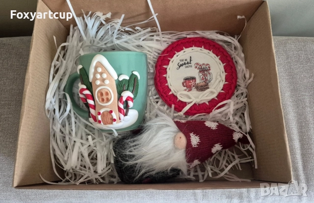 Луксозен коледен комплект , снимка 5 - Декорация за дома - 52339685