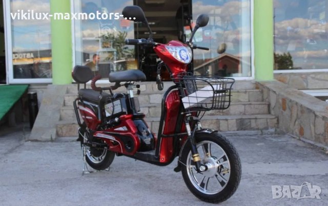 Електрически скутер-велосипед MaxMotors EBZ16 500W - RED