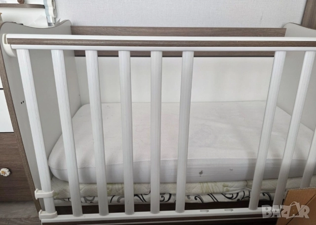 Детско легло люлка lorelli 2 матрака, снимка 6 - Мебели за детската стая - 52111030