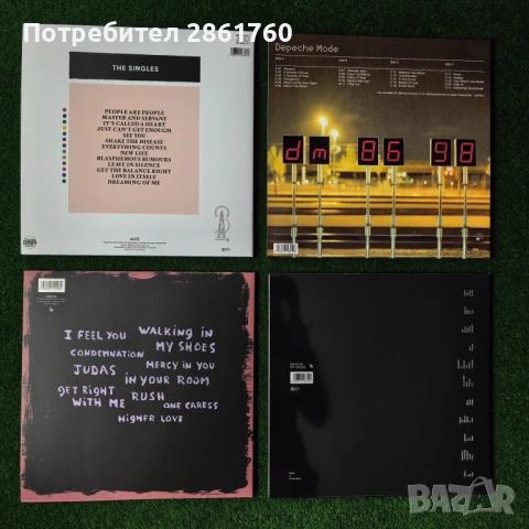 Нови Грамофонни Плочи Depeche Mode, снимка 2 - Грамофонни плочи - 53665615