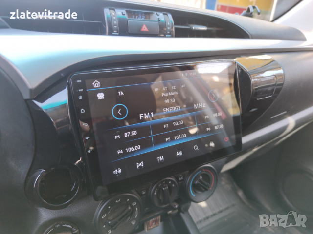 TOYOTA HILUX 2016-2022 - 10'' Андроид НАВИГАЦИЯ, снимка 3 - Навигация за кола - 36268533