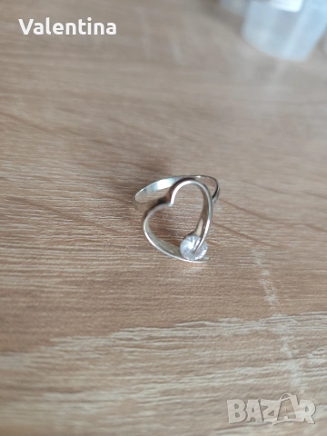 Сребърен пръстен , снимка 3 - Пръстени - 53052340