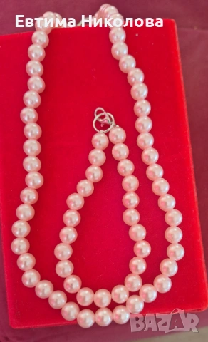 Ръчно изработен перлен сет