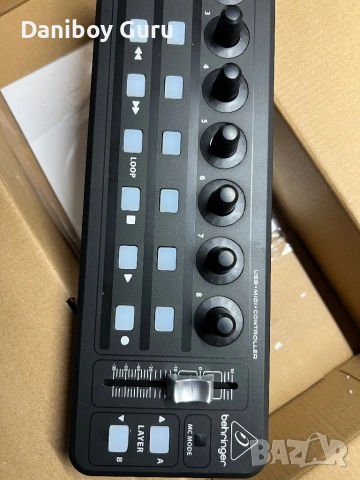 Behringer X-Touch Mini Контролер DAW, снимка 6 - Ресийвъри, усилватели, смесителни пултове - 52826693
