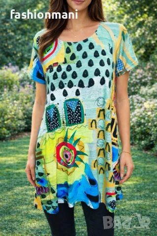 Разкроена туника - код 1060, снимка 1