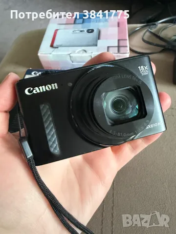 Canon Powershot SX610 HS отличен фотоапарат с wifi, 20 megapixels, снимка 2 - Фотоапарати - 55729435