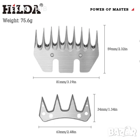 ПРОФЕСИОНАЛНА МАШИНКА ЗА ПОДСТРИГВАНЕ НА ЖИВОТНИ / ОВЦЕ КОЗИ И ДР.ЖИВОТНИ/1600W, снимка 13 - Овце - 35285608