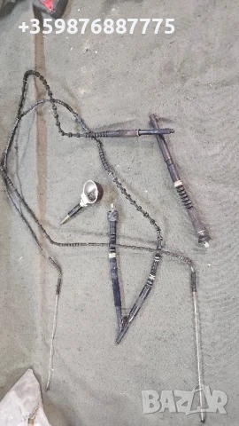 Ретро военни антени радиостанция Радио Военен уред военна Соц Руски руско руска 