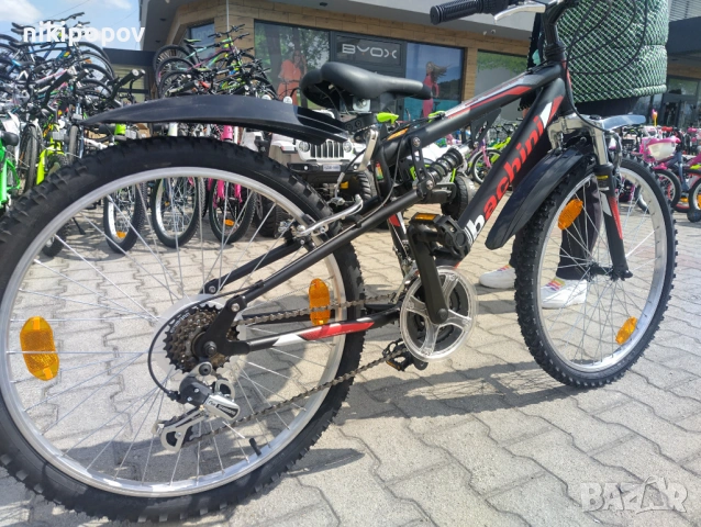 SPRINT Велосипед 24" Bachini Speed FSP черен.червен, снимка 10 - Велосипеди - 53848801