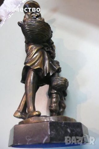 Статуетка-имитация на бронз , снимка 5 - Антикварни и старинни предмети - 35669702