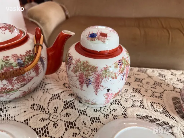 Костен порцелан-стар, снимка 13 - Сервизи - 49342392