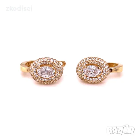 Златни обеци 3,54гр. 14кр. проба:585 модел:29570-6, снимка 1