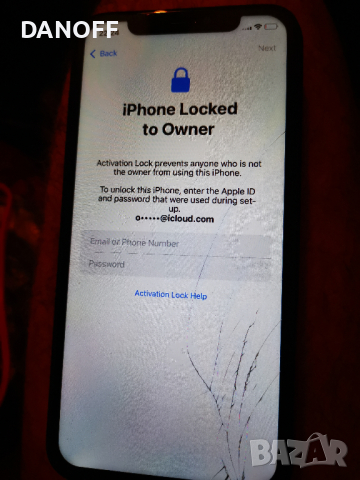 Iphone X - на части, Icloud, снимка 1