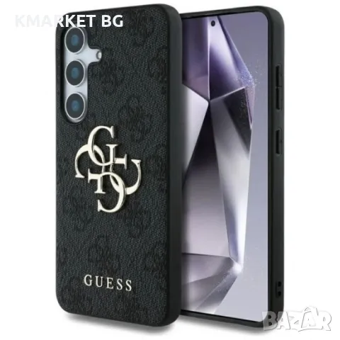 Оригинален кейс Guess Big 4G Logo Classic, За Samsung Galaxy S25, Черен, снимка 1