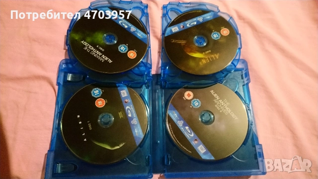 Филми Blu ray Alien Anthology Alien Aliens Alien 3