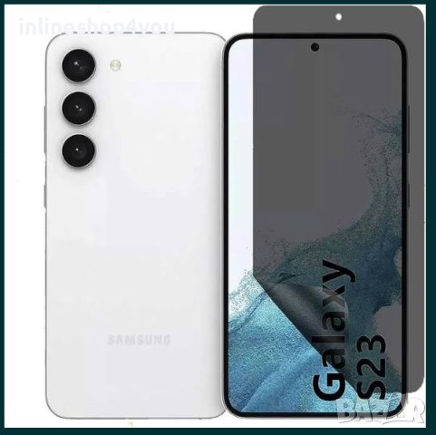 Матов Privacy Хидрогел Протектор за Дисплей за Samsung S23 S22 S21 S20, снимка 5 - Фолия, протектори - 41879725
