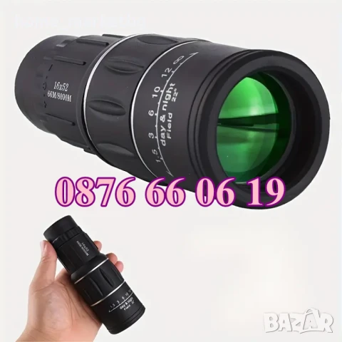 Монокъл 16х52, Далекоглед, снимка 4 - Екипировка - 50577727