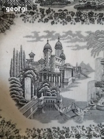 итпанско порцеланово плато   5/2, снимка 4 - Колекции - 49081518