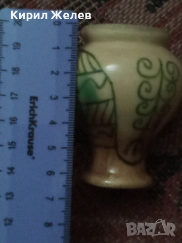 Малка декоративна керамична ваза 53722, снимка 5 - Декорация за дома - 53639640