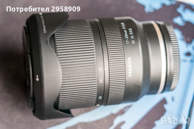 Обектив Tamron 17-28mm F/2.8 Di III RXD - в Гаранция, снимка 2 - Обективи и филтри - 53292422
