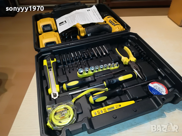 DEWALT ИНСТРУМЕНТИ-КОМПЛЕКТ С КУФАР 0304221726, снимка 11 - Винтоверти - 36329705