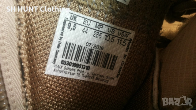 HAIX Black Eagle Athletic 2.0 V T Sidezipper размер EUR 44 тактически обувки - 2387, снимка 17 - Мъжки боти - 53863499