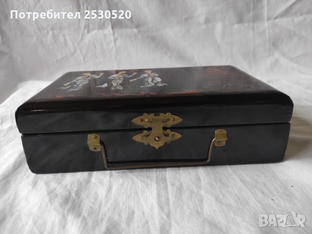 Кутия за бижута със седеф, снимка 7 - Други - 35784767