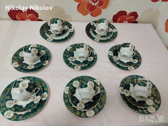 Порцеланов сервиз Pirkenhammer Чехословакия , снимка 13 - Сервизи - 53330892