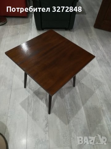 Дървена масичка - Троян /55/55/51см, снимка 2 - Маси - 42277718