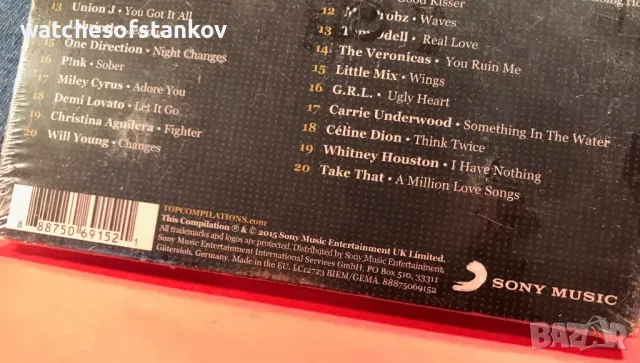 Voices 2015's by Various Artists CD / Feb-2015 Two Discs by Sony Music, снимка 7 - CD дискове - 48272077