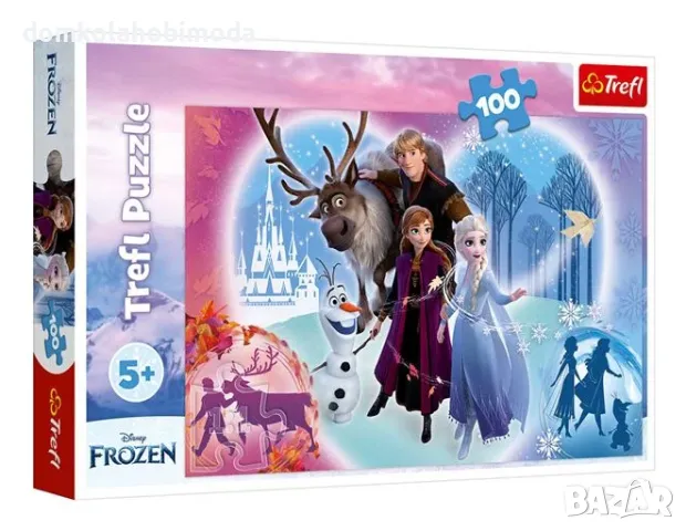  Пъзел Елаза и Ана Frozen Trefl, 100 части 