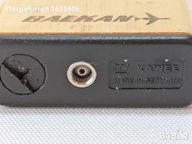 Колекционерски запалки (Лот 2 бр.): KAWEE БГА Балкан (Германия) + Zenith No.800 (Япония), снимка 5 - Запалки - 56159451
