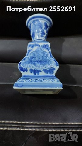 Порцеланов свещник , снимка 4 - Декорация за дома - 44356246