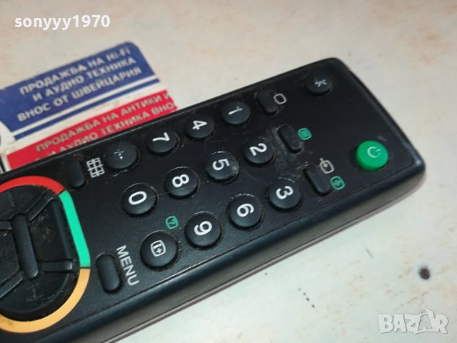 SONY RM-836 REMOTE CONTROL-ВНОС SWISS 0502241632, снимка 12 - Дистанционни - 44146237