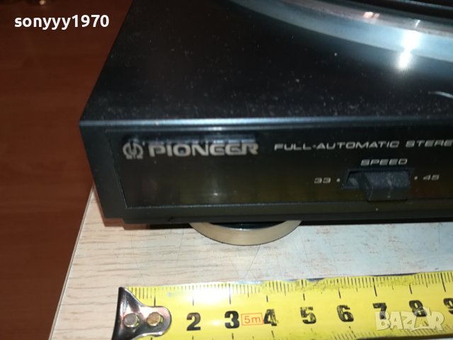 pioneer PL-Z570 made in japan 12v внос swiss 2906231300LNV, снимка 9 - Грамофони - 41393131