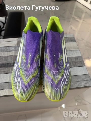 Футболни обувки adidas Adult F50 League без връзки, снимка 2 - Спортни обувки - 53496399