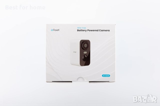 Акумулаторна камера ieGeek Battery Camera ZS-GX3S, снимка 10 - Комплекти за видеонаблюдение - 42665168