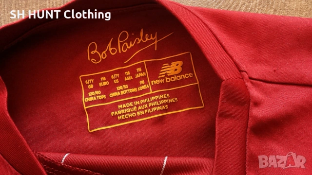 NEW BALANCE FC LIVERPOOL Размер 116 см / 6-7 години оригинална детска тениска 29-51, снимка 13 - Детски тениски и потници - 53209653