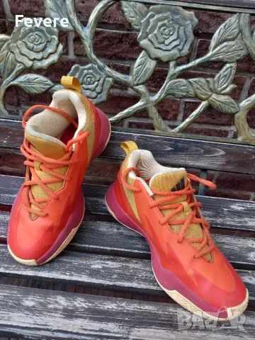 Оранжеви маратонки Adidas, снимка 6 - Детски маратонки - 47865401