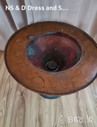 Старинен мангал Османска империя, масивен., снимка 2 - Антикварни и старинни предмети - 50019430