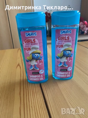 Детски шампоан и гел душ The SMURFS, снимка 2 - Козметика за тяло - 51386170