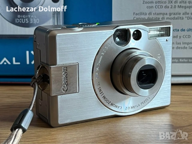 Canon Digital IXUS 330, снимка 3 - Фотоапарати - 53696766