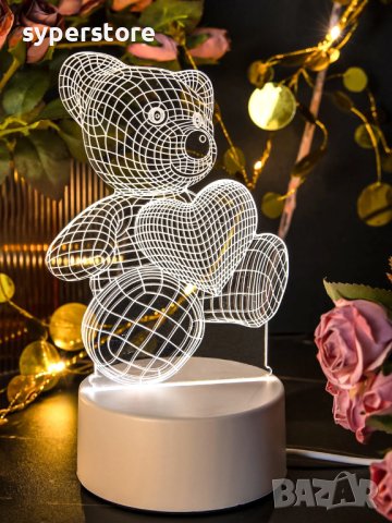 Свететещо мече 3D Led лампа холограма Digital One SP00805 дистанциооно, RGB, нощна лампа, снимка 2 - Друга електроника - 41066741